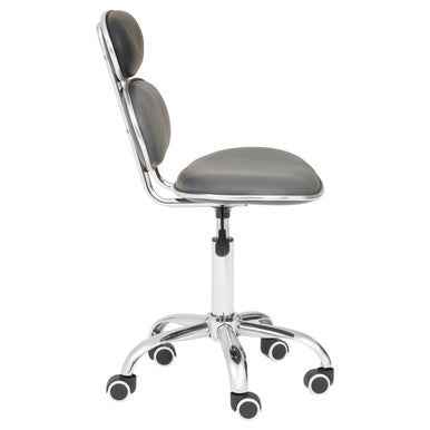 Fran Black Pu Home Office Chair