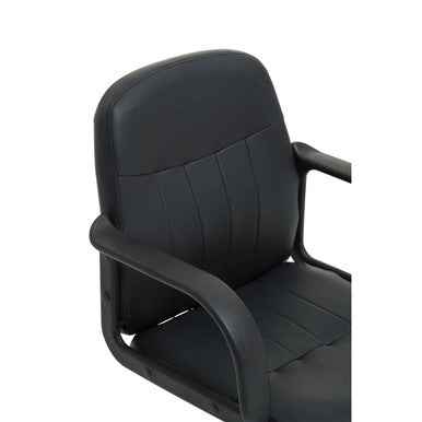 Flint Black Pu Home Office Chair