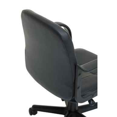 Flint Black Pu Home Office Chair