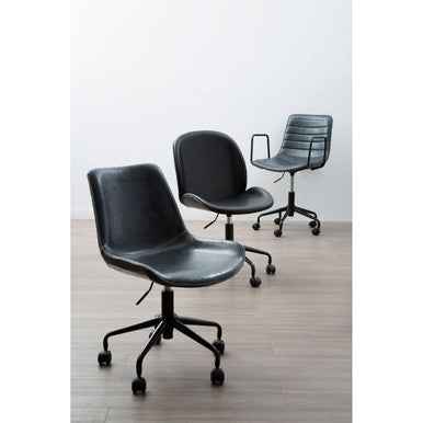 Clinton Black Home Office Chair