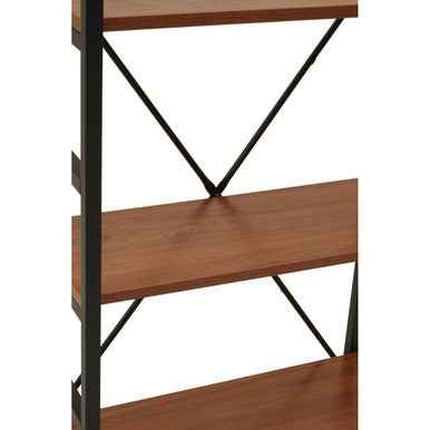 Laxton 5 Tier Red Pomelo Shelf Unit
