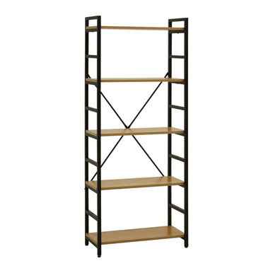 Laxton 5 Tier Light Yellow Shelf Unit