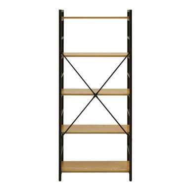 Laxton 5 Tier Light Yellow Shelf Unit