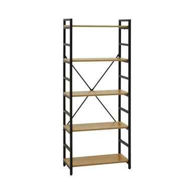 Laxton 5 Tier Light Yellow Shelf Unit