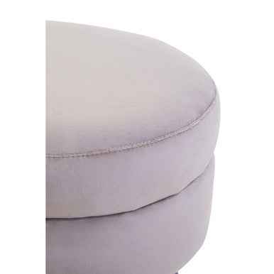 Loretta Mink Velvet Stool