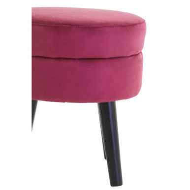 Loretta Wine Velvet Stool