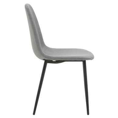 Salford Mink Fabric Dining Chair