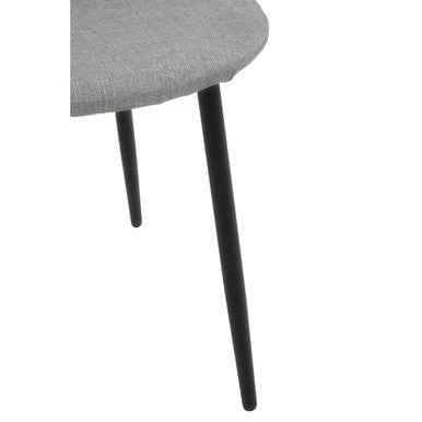 Salford Mink Fabric Dining Chair