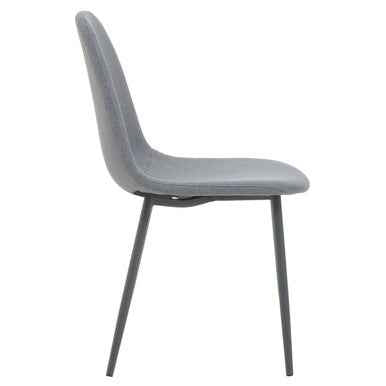 Salford Dining Chair With Grey Powder Legs