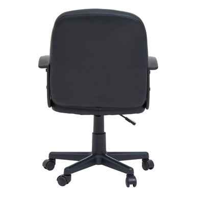 Brent Black Small Home Office Chair