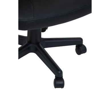 Brent Black Small Home Office Chair