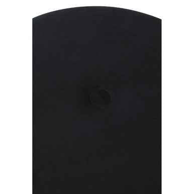 Ivy Black Velvet Stool