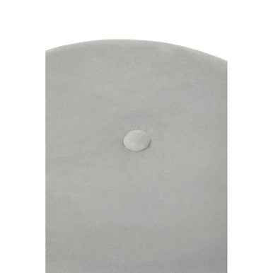 Ivy Grey Velvet Stool