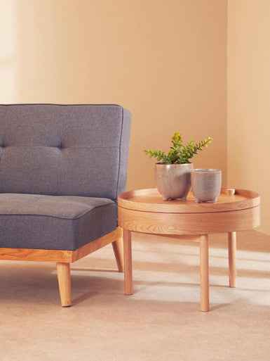 Viborg Revolving Top Side Table