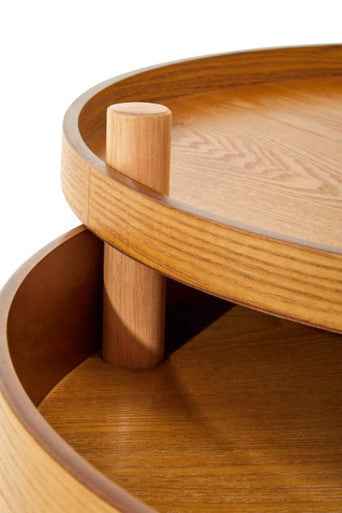 Viborg Revolving Top Side Table