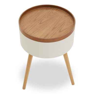 Viborg Storage Side Table