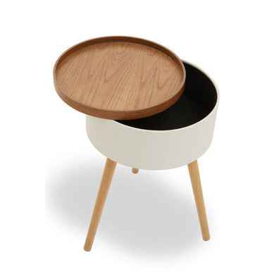 Viborg Storage Side Table