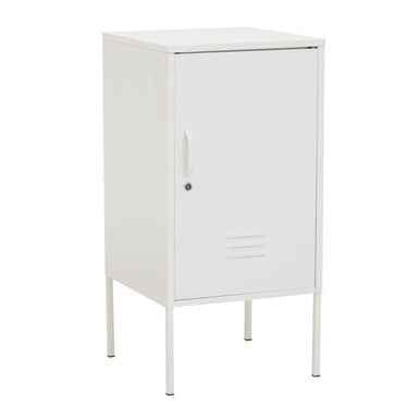 Academy One Door White Cabinet