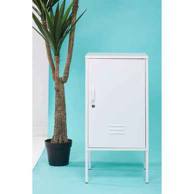 Academy One Door White Cabinet