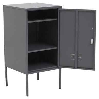 Academy One Door Grey Locker