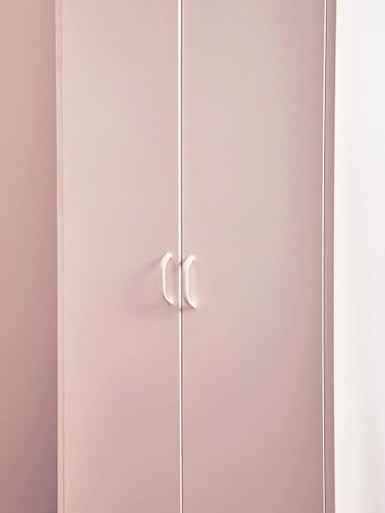 Academy White Two Door Locker Style Wardrobe