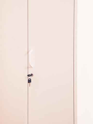 Academy White Tall One Door Locker