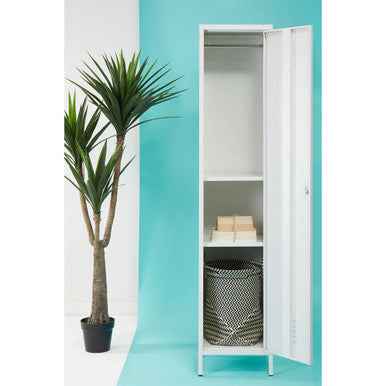 Academy White Tall One Door Locker