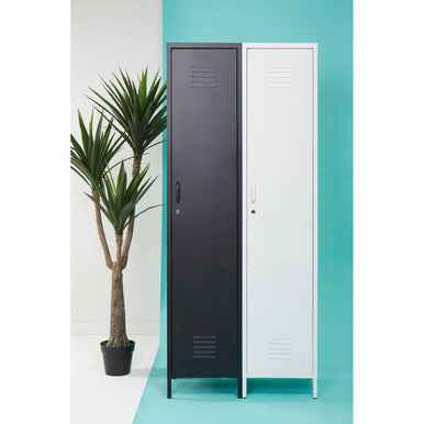 Academy White Tall One Door Locker