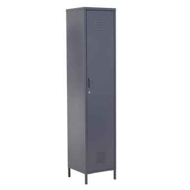 Academy One Door Grey Metal Locker