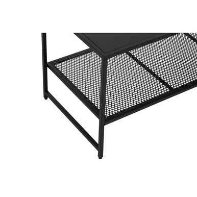 Acero Black Metal Coffee Table