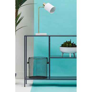 Acero Grey Console Table