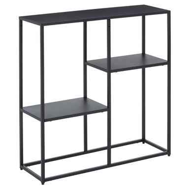 Acero Black Metal Multi Shelf Unit