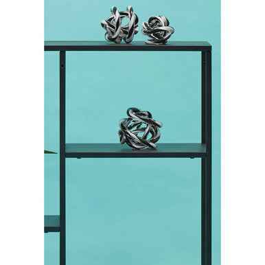 Acero Black Metal Multi Shelf Unit