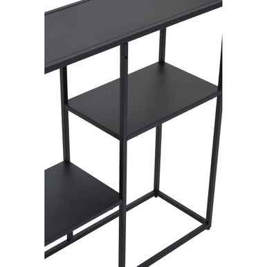 Acero Black Metal Multi Shelf Unit