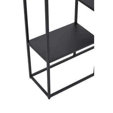 Acero Black Metal Multi Shelf Unit
