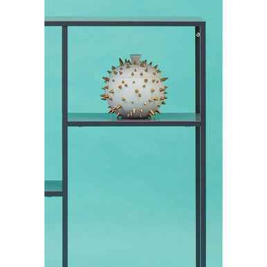 Acero Grey Metal Multi Shelf Unit