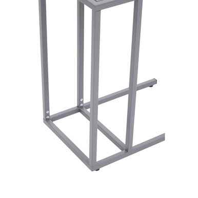 Acero Grey Side Table