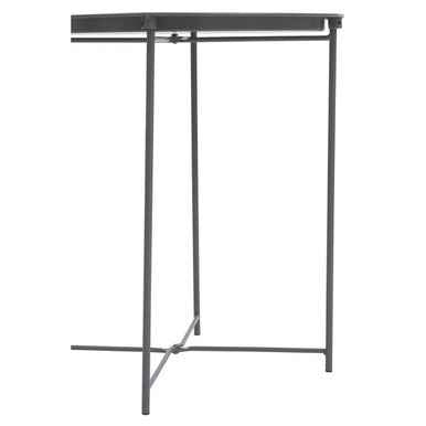 Acero Round Grey Side Table