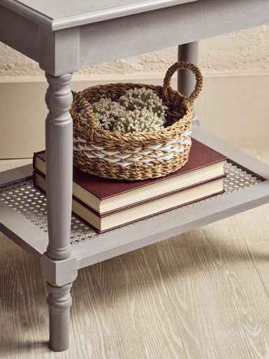 Heritage Slate Grey Side Table