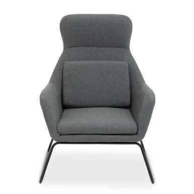 Stockholm Grey Fabric Chair