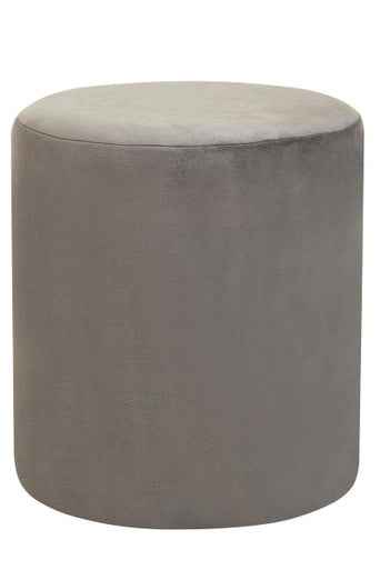 Haley Grey Round Stool