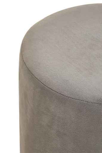 Haley Grey Round Stool