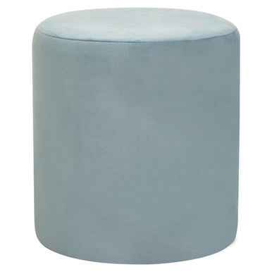 Haley Blue Round Stool