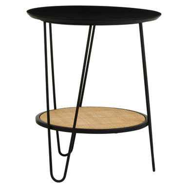 Depok Side Table With Hairpin Legs