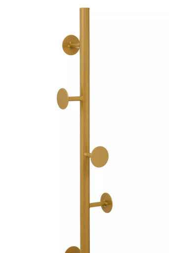 Avento Gold And White Coat Stand