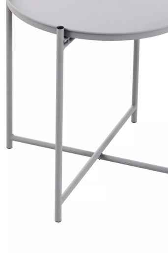 Trosa Grey Iron Side Table