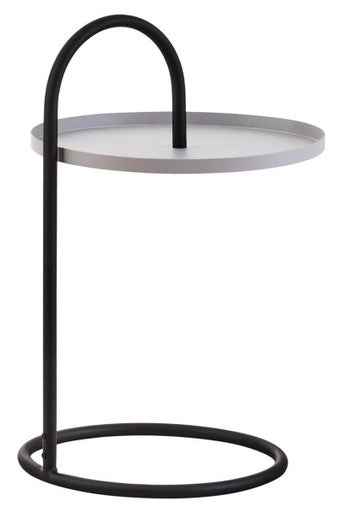 Trosa Grey And Black Hanging Top Side Table