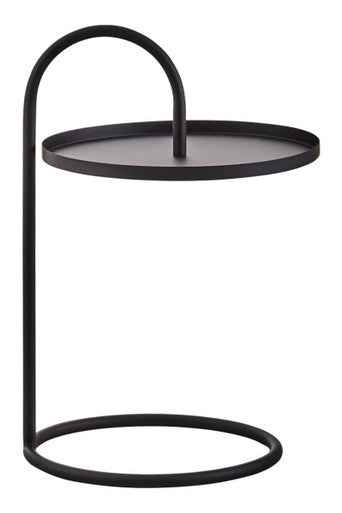 Trosa Black Hanging Top Side Table