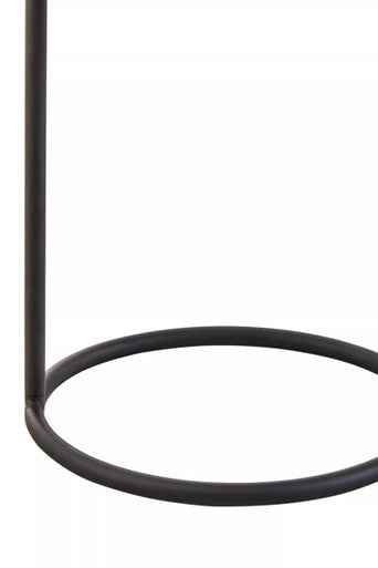 Trosa Black Hanging Top Side Table
