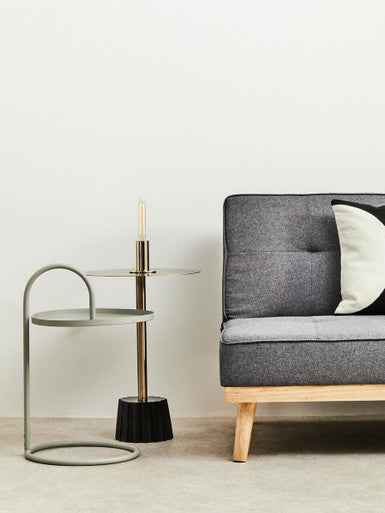 Trosa Grey Hanging Top Side Table